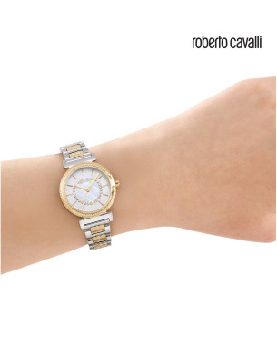 Roberto Cavalli Ladies Watch with Bracelet